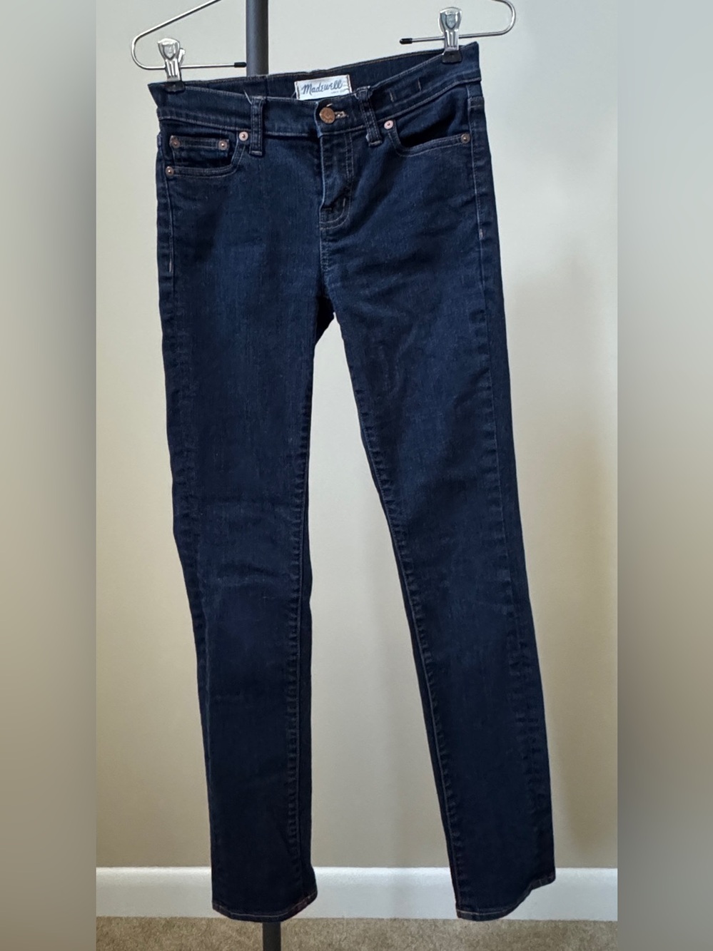 Madewell Alley Straight Jeans - Deep Indigo